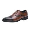Fashion Men's Genuine Leather Shoes Classic Men's Pointed Dress Shoes Versatile Men's Professional Business Shoes Men's Casual Shoes
