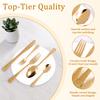 20pcs Stainless Steel Silverware Set Vintage Carved Flatware Cutlery Set Knife/Fork/Spoon Embossed Cutlery Kitchen Utensils
