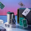 Portable Stainless Steel Coffee Cup & Guandan Travel Set