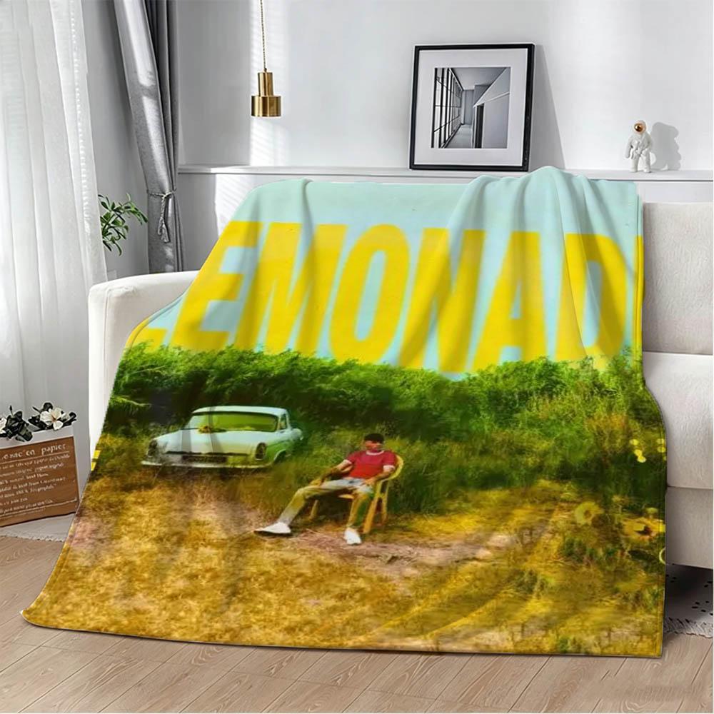 L-Louis-S Singer T-Tomlinson How Did I Get Here Flannel Blanket Soft Throw Art For Home Decor Sofa Naps Picnic Gifts Halloween