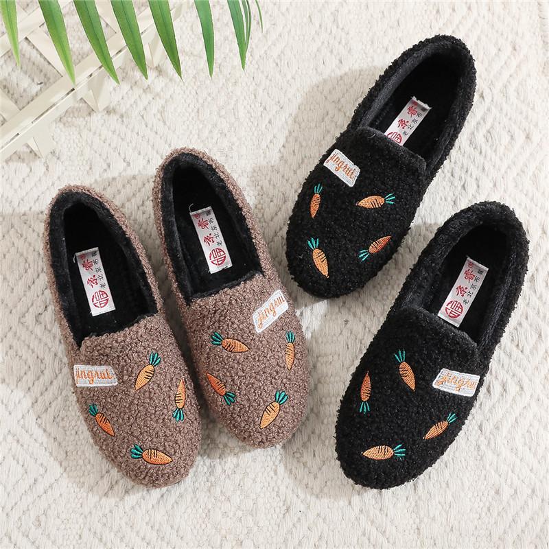 A2Z Mocassini Pantofole Donna In Finta Pelliccia Con Fiocco - Memory Foam, Suola Gomma Antiscivolo - Comode Per Casa E Outdoor, Taglie UK 3-8, Crema E Beige