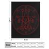 Sigil of Astaroth Throw Blanket Sofas wednesday halloween Flannel Blankets