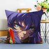 Heroic Mythological Warriors GGold Saint Cushion Cover Washable Linen Pillowcase Soft  for Sofa Bed Cozy Home Room Decor