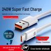 240W Super Fast Charging 18A Type-C Cable for Huawei Honor Phones