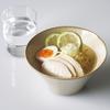 Aito Manufacturing Risramen Diameter 17 x Djup Minoyaki Udon Diskmaskin Mikrovågsugn Tillverkad i Japan 0517310 Co., Ltd. "Naturfärg" Skål, Tallrik,