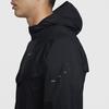 Nike Solid Color Hooded Long-sleeve Zip-up Jacket