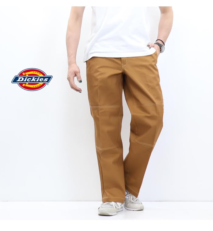 Dickies Nakatsugawa Goro Collaboration 85283 Double Knee Work Chino Pants 81184200 (JP, Waist, 30, 78: Brown Heather)