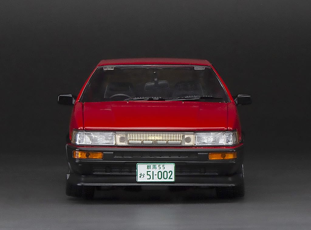 SunStar Scale Toyota Corolla Levin AE86 1985 Finished Product 1/24 Red/Black