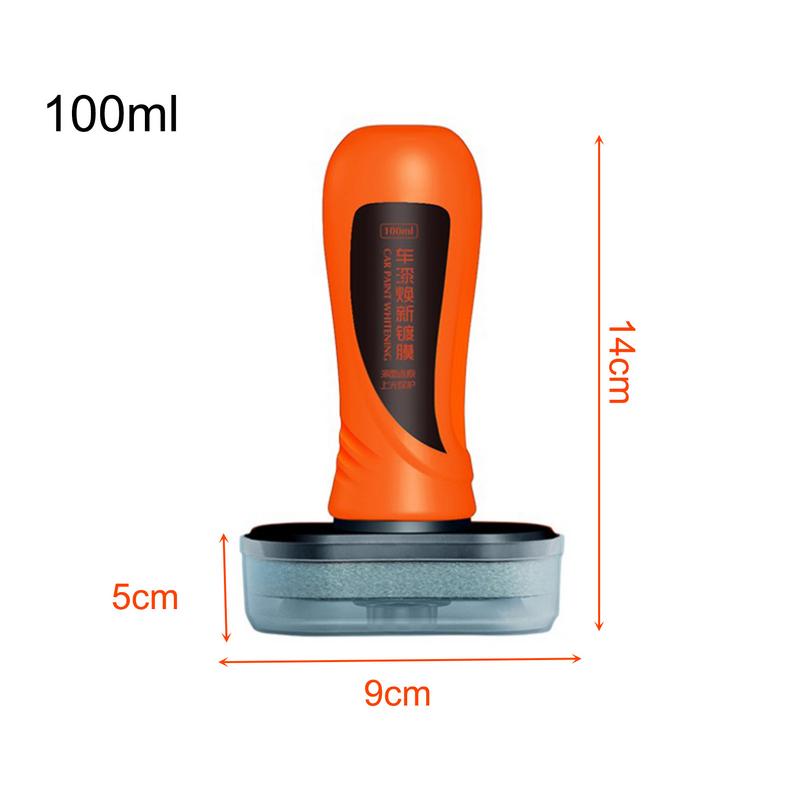 Anti-Rain For Car Glass 100ml Car Glass Cleaner Automotive Oil Film Cleaning Brush Oil Film Remover For Car Window Bathroom