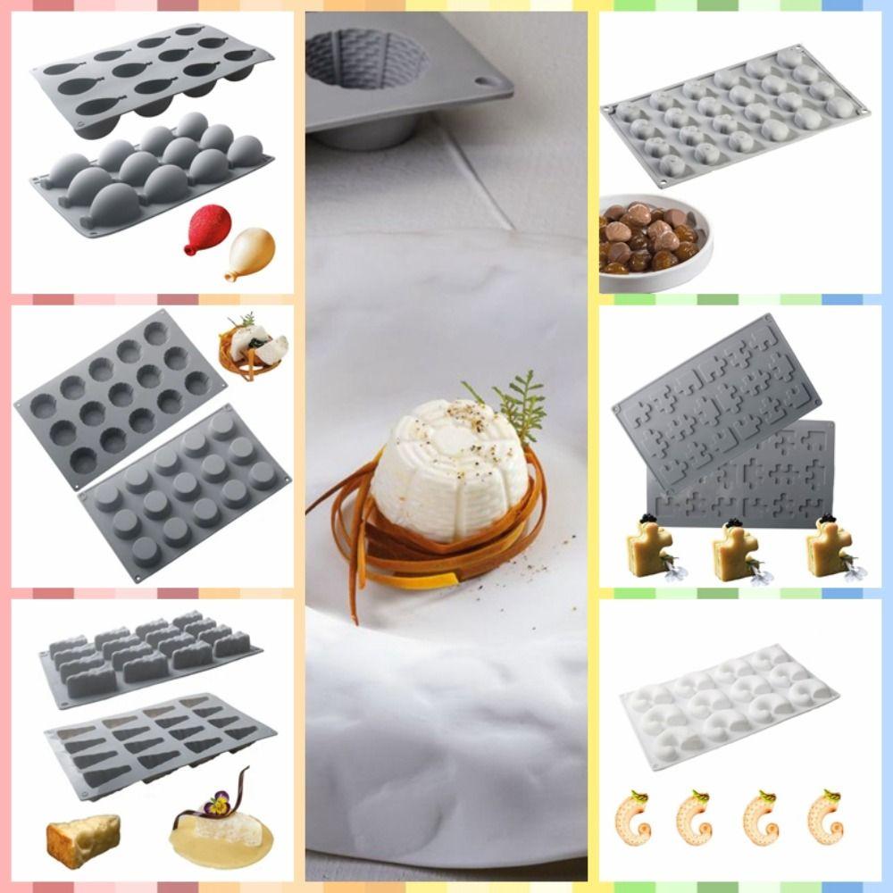 

Cheese/castle/puzzle Shaped Balloon Shape Mousse Cakes Mold Non-toxic Cake Moulds Ice Cubes