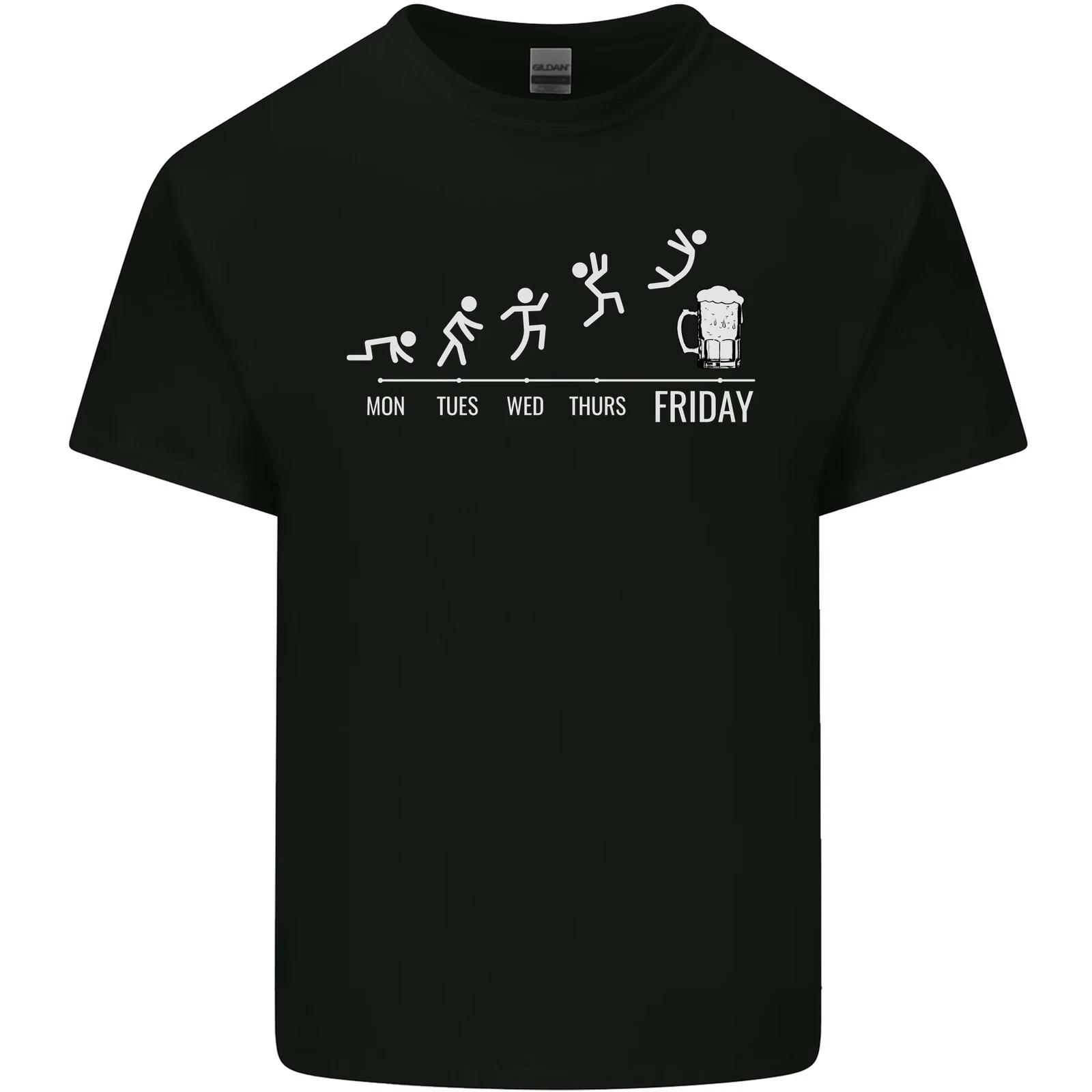 Week to Friday Weekend Beer Funny Alcohol Kids T-Shirt Childrens 3XL