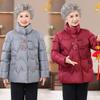 Padded clothes, piled and thickened medium padded jackets, winter clothes, old warm padded clothes for women