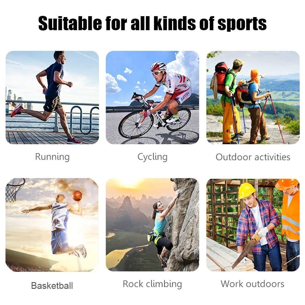 Wear-resistant Compression Arm Sleeves Non-Slip Breathable Arm Pad  Running Yoga Dancing