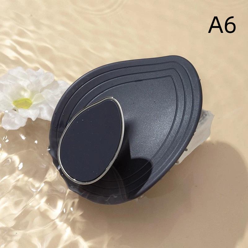 1Pcs Home Hair Washing Tool Leaf Hair Wash Massage Brush Scalp Cleansing Massage Shampoo Comb Hair Brush