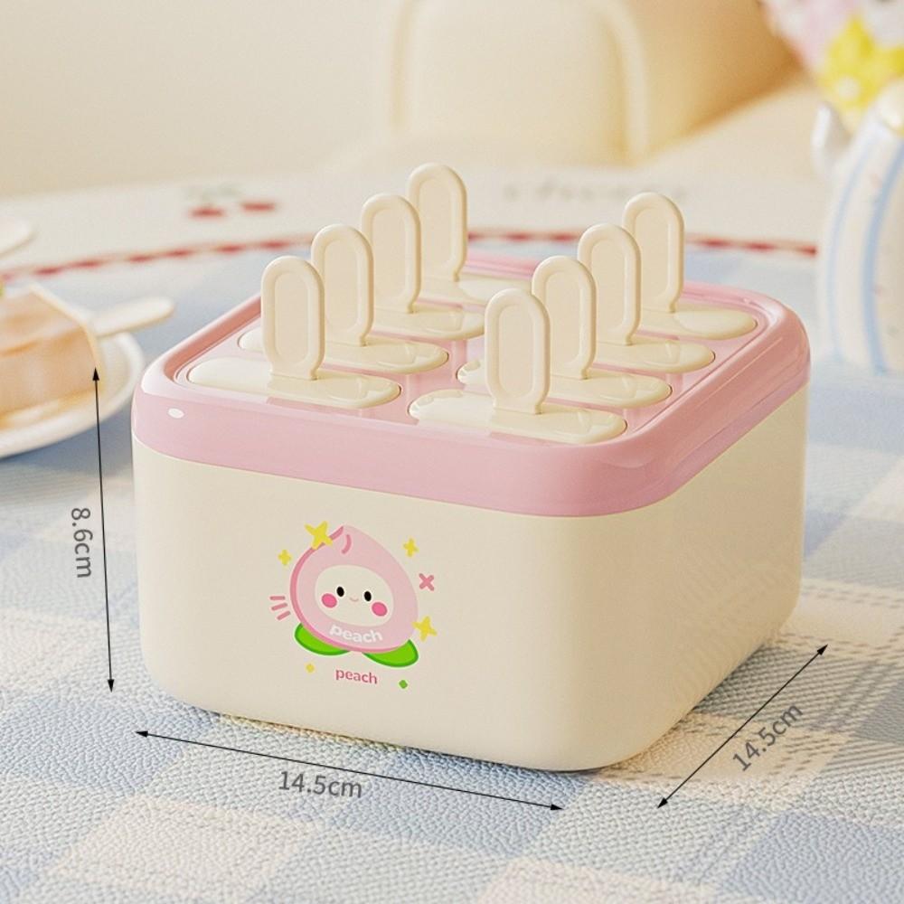 

Reusable Popsicle Mold Cube Tray Plastic Ice Cream Makers New Popsicle Mold рожевий