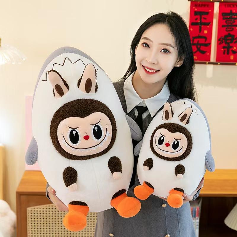 

Милая плюшевая кукла Shark Rab Pop Mart, кулон, кукла Rab, кукла в подарок 40cm0.45kg