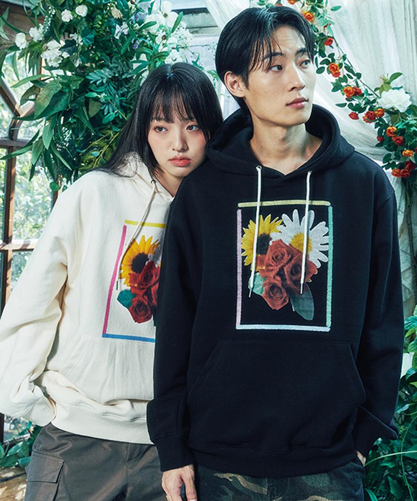 Frame Flower Hood Black
