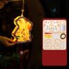 Chinese Style Mid-Autumn Wooden Lantern DIY Luminous Toys  Mid-Autumn Festival Gift
