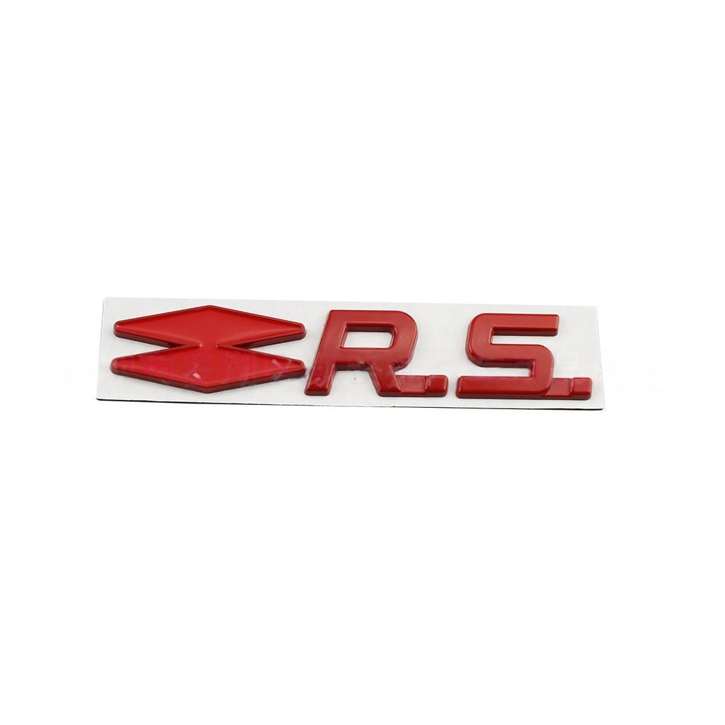 1Pc 3D Metal Car Rear Trunk Badge Sticker Auto Side Fender Emblem Logo Decal Decoration Accessories
