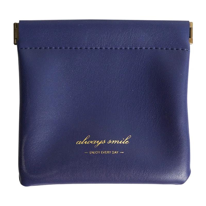Women Lipstick Pouch Automatic Closing Earphone Storage Bag Coins Ladies Cosmetic Bag Portable Cable Sealing Mini Organizer Bag