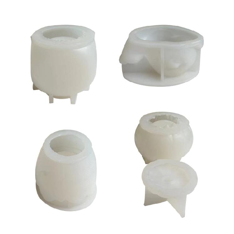 Candlestick Epoxy Silicone Mold for DIY Flower Pot Jewelry Box Tealight Holder