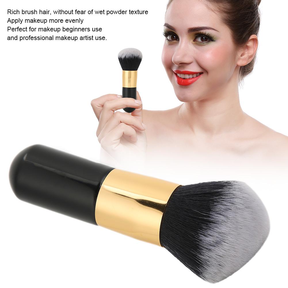 Large Loose Powder Brush Soft Long Hair Blush Foundation Brush WetDry Cosmetic Tool
