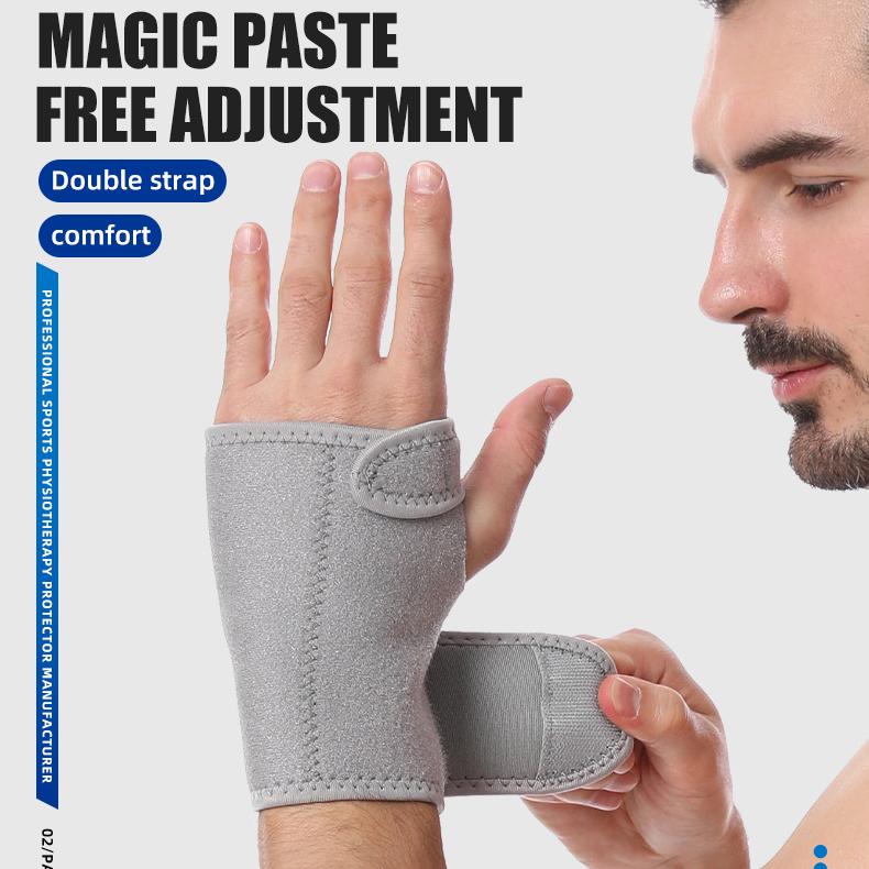 OLIKEI New Tendon Sheath Wrist Brace Fixed Wrist Strap Breathable Adjustable Anti-Sprain Wrist Support Steel Plate Wrist Protector Stabilizer