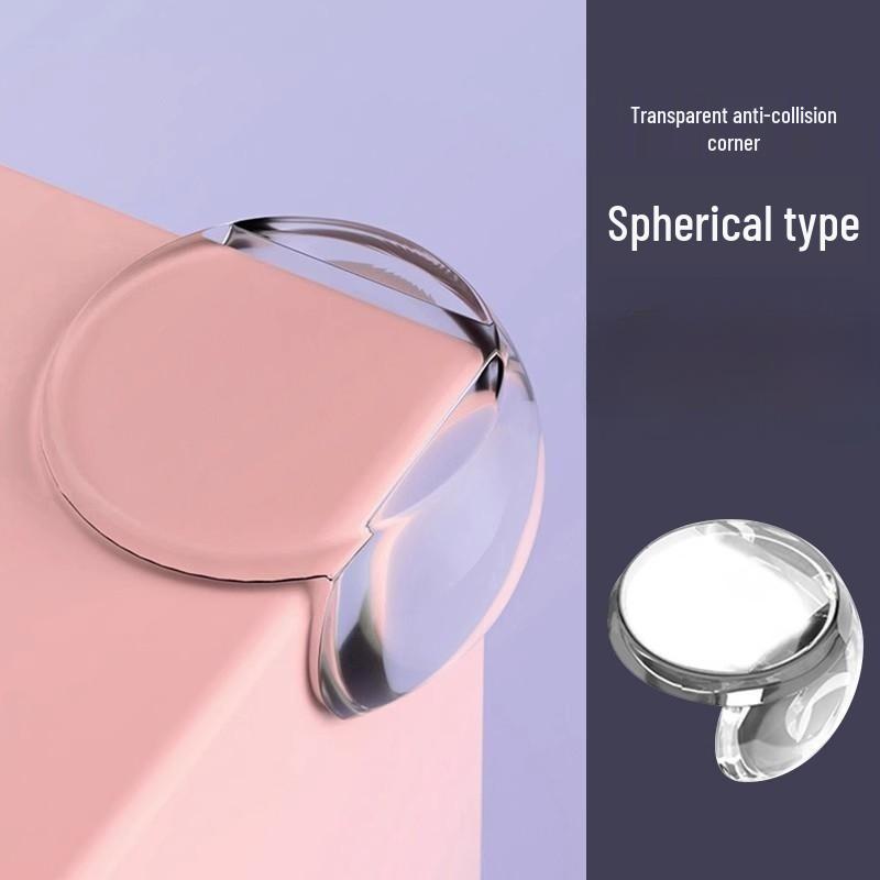 

Прозрачный силиконовый угловой протектор в форме капли - Защита от столкновений для столов и мебели.