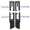 Car Interior Black Front Rear Left Right Seat Rail Trim Cover Sliding Track Replacement For BMW 5 Series G30 G31 G38 2016-