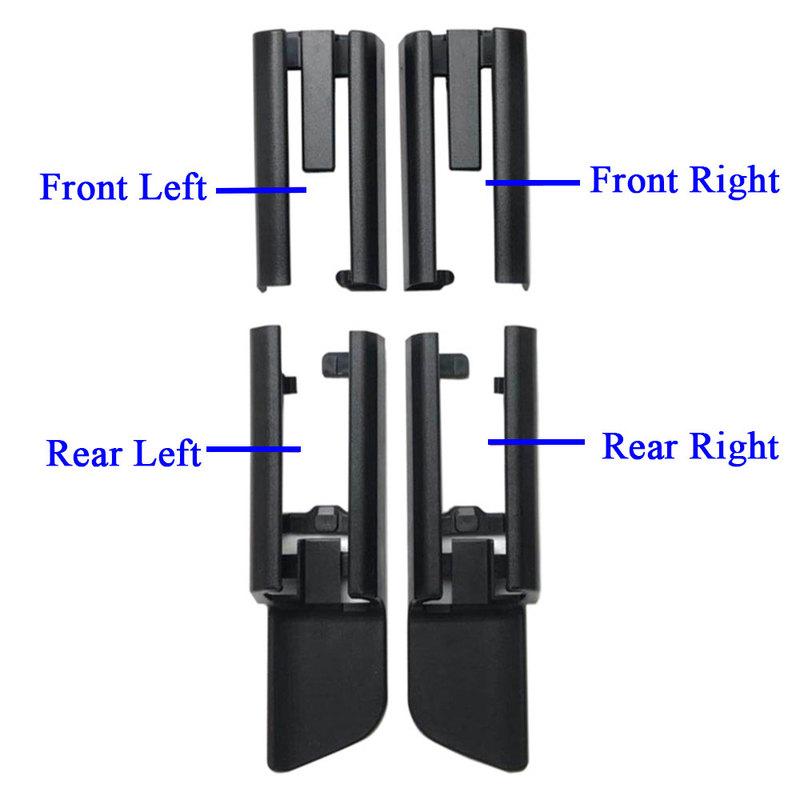Car Interior Black Front Rear Left Right Seat Rail Trim Cover Sliding Track Replacement For BMW 5 Series G30 G31 G38 2016-