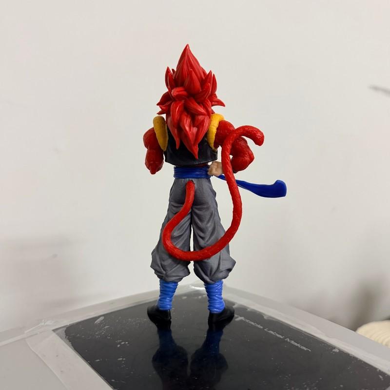 Dragon Ball Handmade Small NP Super Four Wujita Super Saiya Crowd Play Anime Handmade Model Ornament