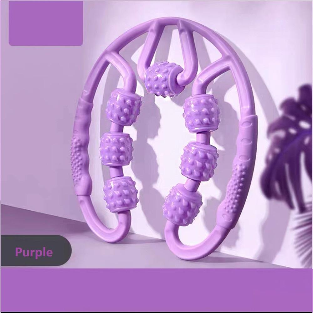 7 Roller Cervical Massager 360° Roller Leg Massager for Relaxing Muscles and Improving Blood Circulation