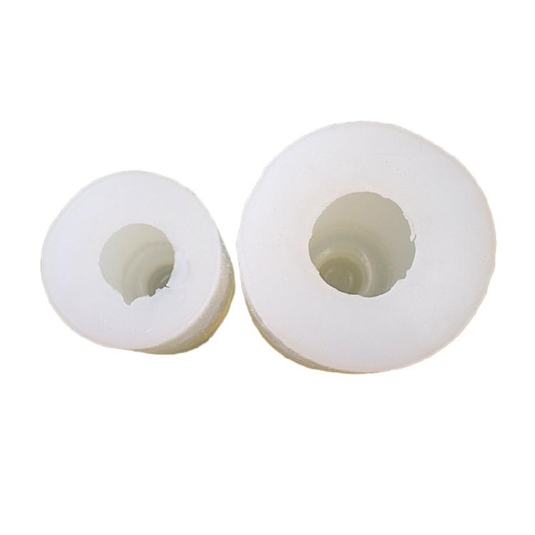 Bulb-shape Candle Mold Non-stick Easy to De-mold for Making Soap Candle Plaster