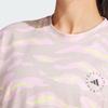 adidas X Stella McCartney TrueCasuals T-shirt z nadrukiem z pełnym zwierzęcym wzorem Damskie topy Fuksja IN3631