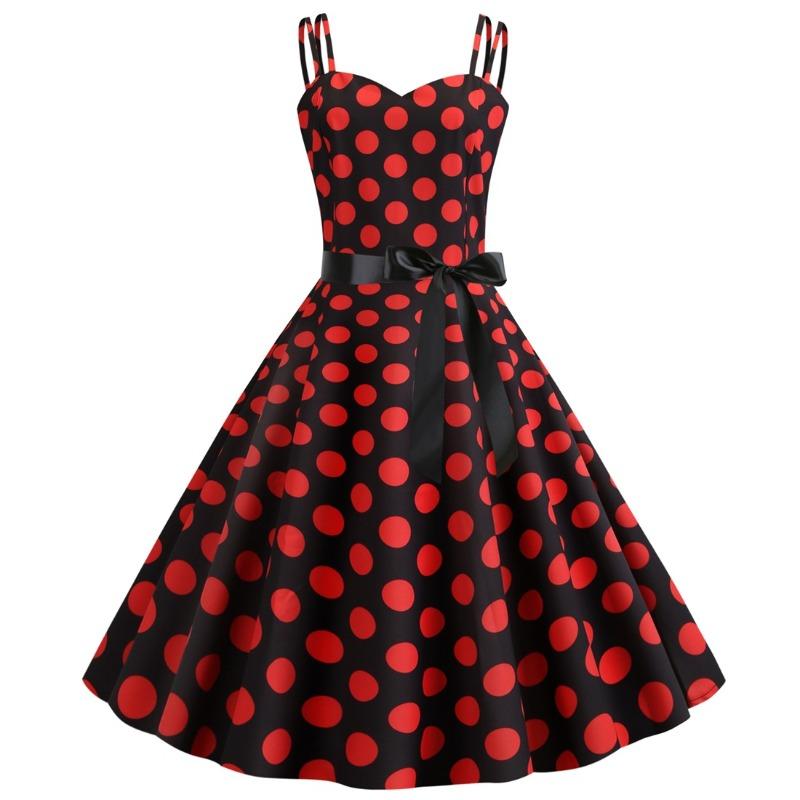 QICED Fashion Summer Spring Sleeveless Casual Dresses