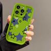 Blue and Black Stars for iPhone16ProMax Mobile Phone Case 14 Apple 13 Matte 12/15 Premium 11 Factory