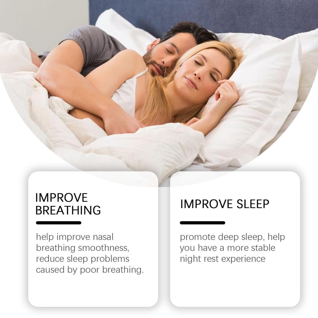 30pcs Laniska Anti-Snoring Sleep Strips, Gentle Care for Nighttime Rest, Peaceful & Comfortable Sleep Patches