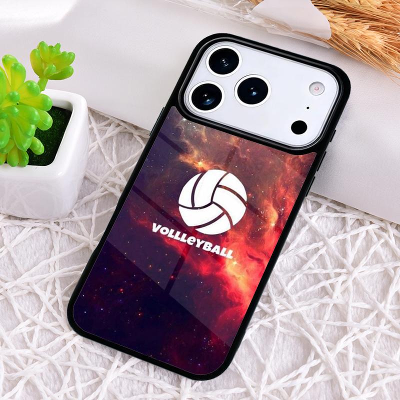 Sportovní Láska Volejbal Nárazuvzdorný Kryt na Telefon pro iPhone 17 Air 16e 15 11 12 14 13 Pro Max Kryt Coque