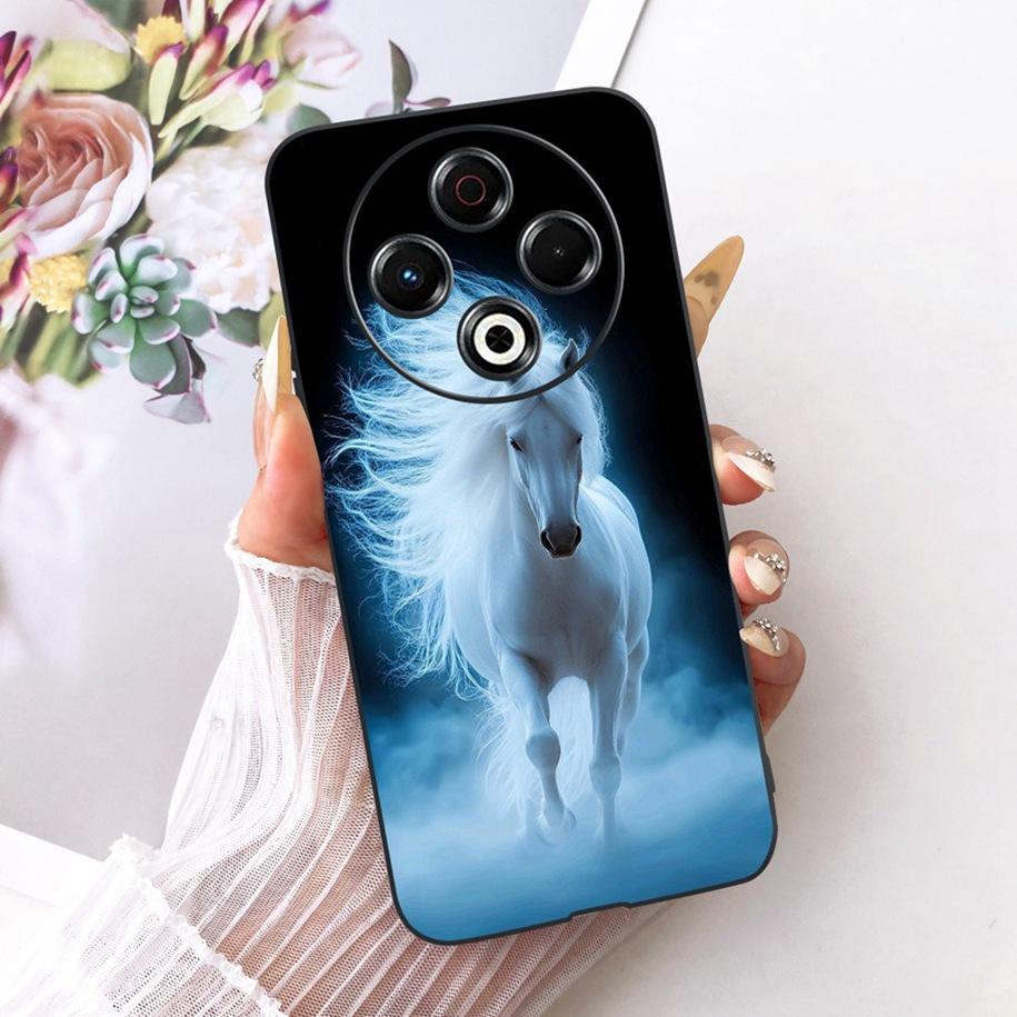 For Tecno Spark 30 30C 4G Case KL6 kl5 kl5n Luxury Painted Soft Silicone Shockproof Cover on Tecno Spark 30 Pro KL7 Spark30 Capa