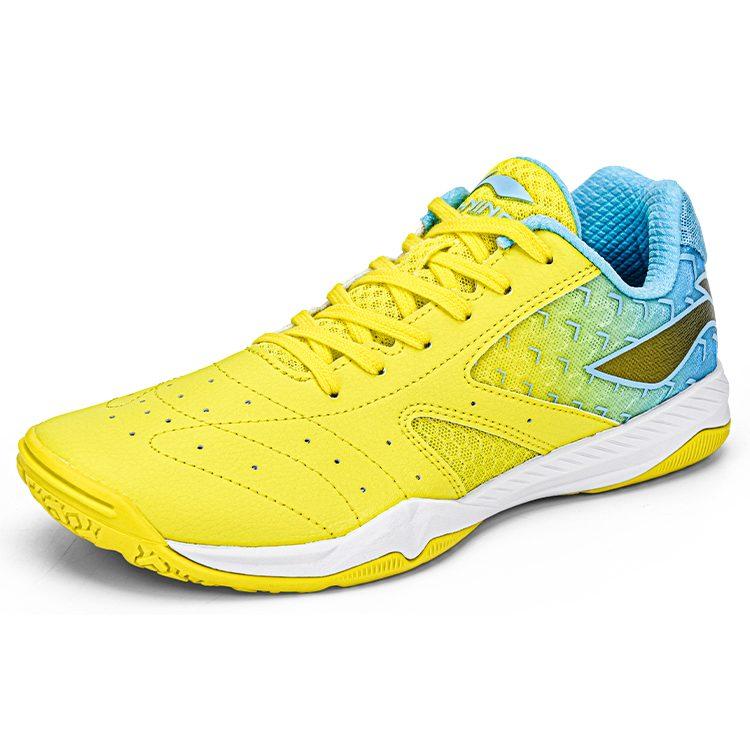Li Ning Table Tennis Collection Training Low Top Table Tennis Shoes Unisex Yellow APPU015-5