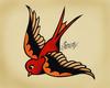 Tin Sign For Inch Metal SignSailor Jerry Swallow Wall Plaque Vintage Retro Home Coffee Decoraluminum