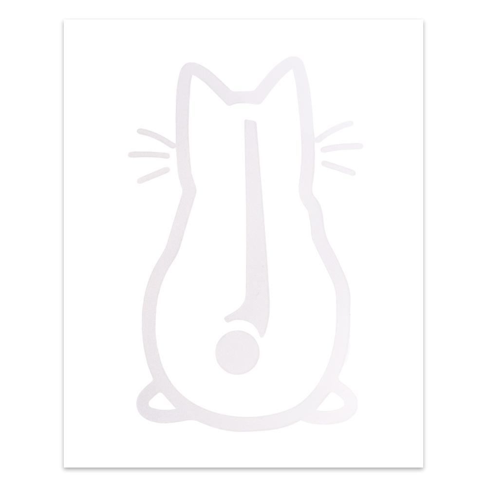 

Наклейка на стеклоочиститель автомобиля Милая маленькая кошка на спине Тень Узор Декоративная наклейка Автомобиль Грузовик Кузов Стайлинг Модификация Виниловая наклейка