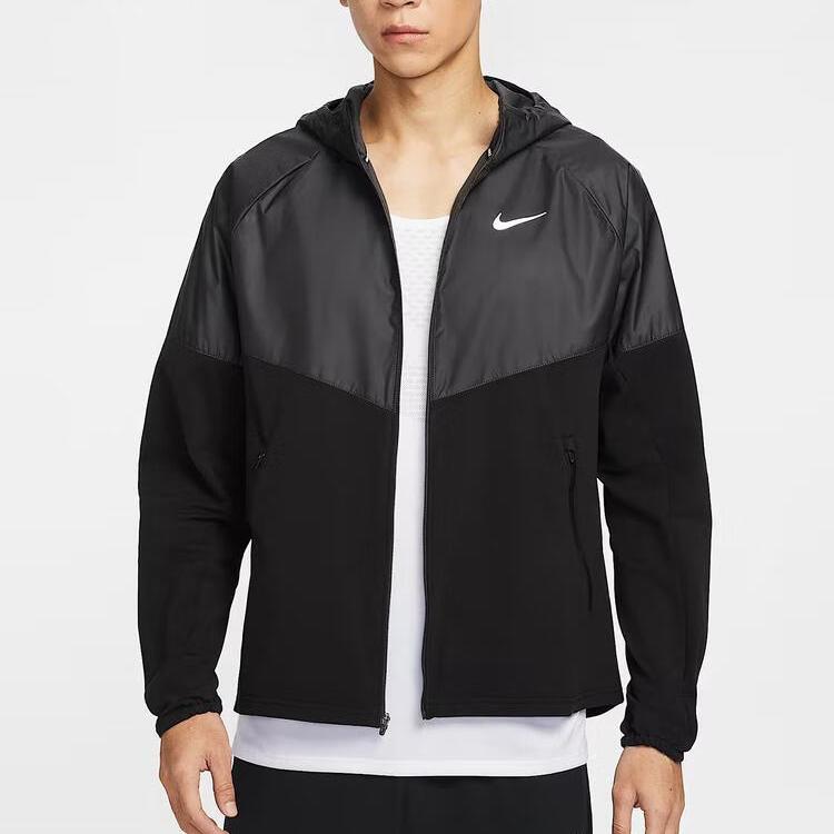 Nike Miler As M Nk Rpl Wntrzd Hooded Zip Long Sleeve Jacket Men Jackets HV2670010