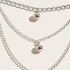 Waiting chain simple small ball pendant multi-layer wave fringe pendulum chain waist chain waist jewelry