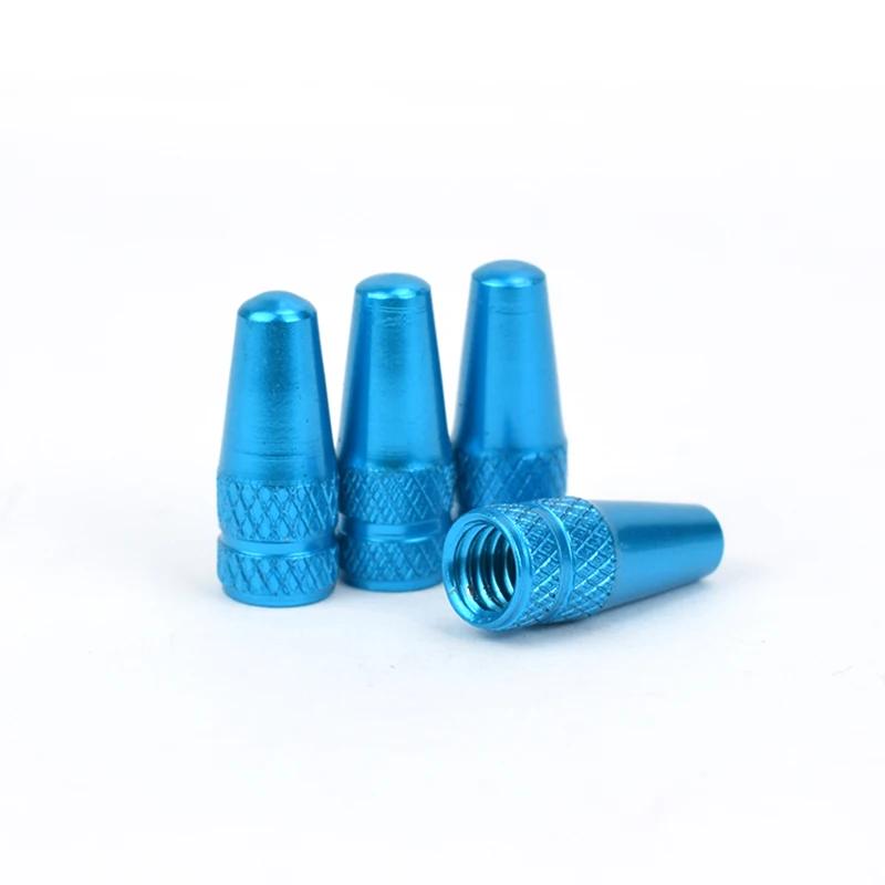 4/8pcs Aluminum Alloy Bicycle Tire Prest Valve Cap MTB Road Bike Covered Protector Road MTB Tyre Dustproof Bike Presta Valve