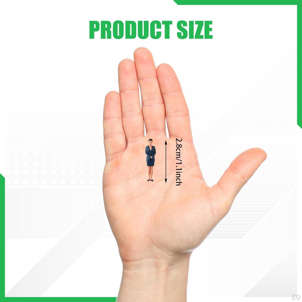 1/64 Scale Diorama, Resin Painted Miniature Figures, Collectible, for Garage Scenes,