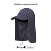 Unisex UV Protection Hat with Detachable Flap – Quick-Drying Sun Hat for Climbing and Fishing