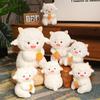 Lamb Articulated Plush Toy With Movable Joints Stuffed Animal Doll For Kids