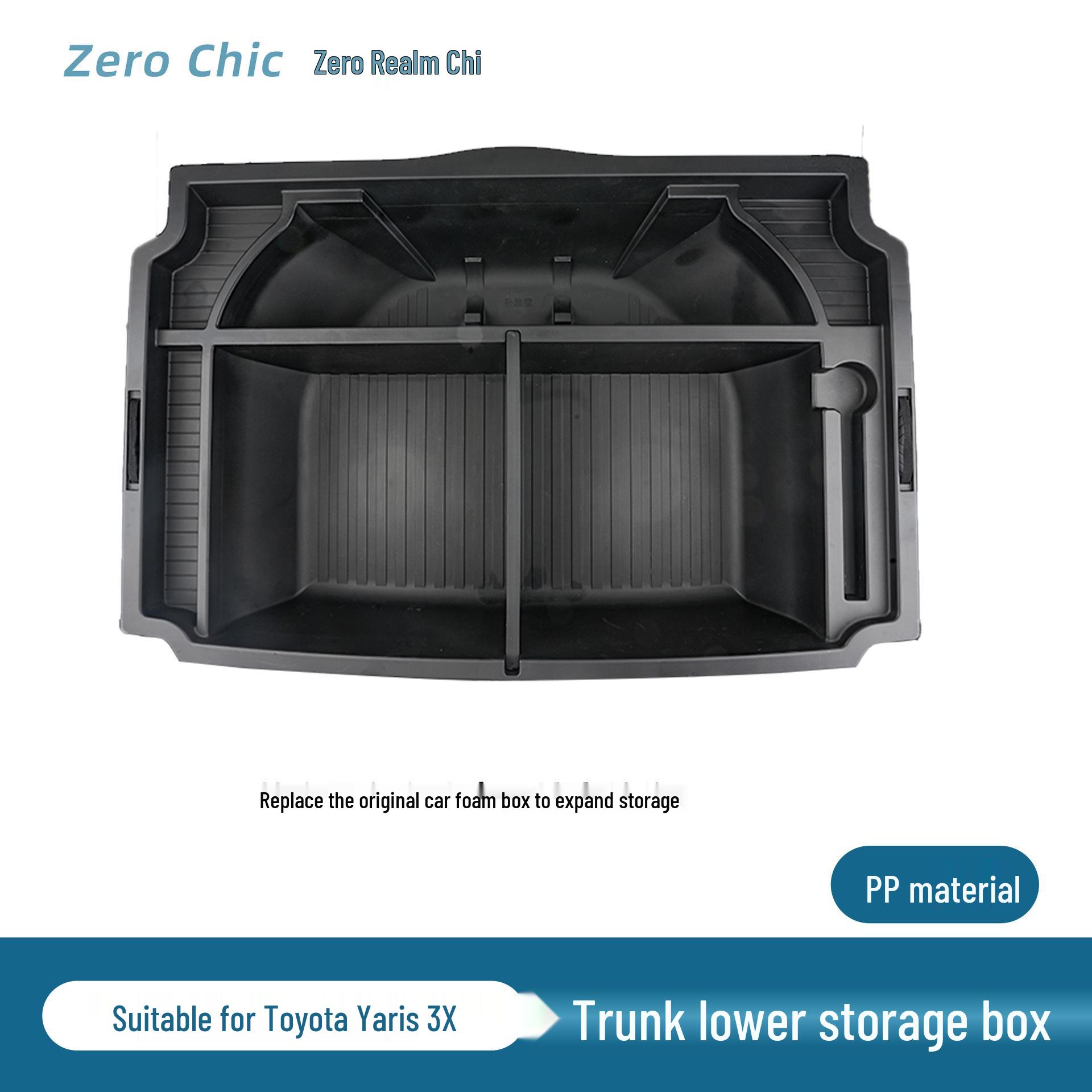 Toyota Prius 3X Trunk Organizer Storage Box Accessories