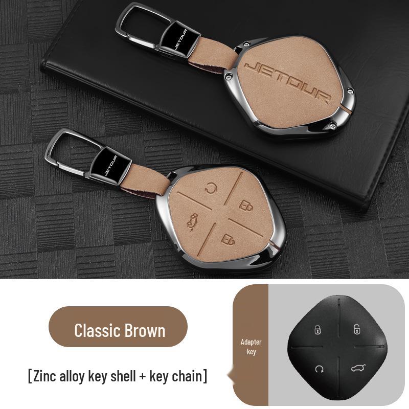 Jetour Dasheng Key Cover 2022: Premium Remote Shell, Unisex Buckle Decoration